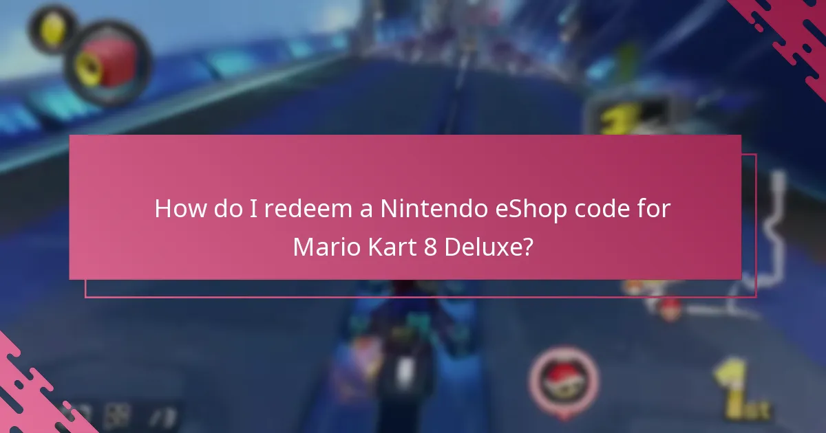 What limitations should I be aware of when redeeming eShop codes?