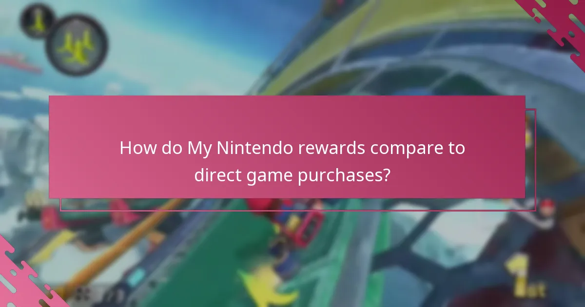 Who is eligible for My Nintendo rewards for game upgrades?