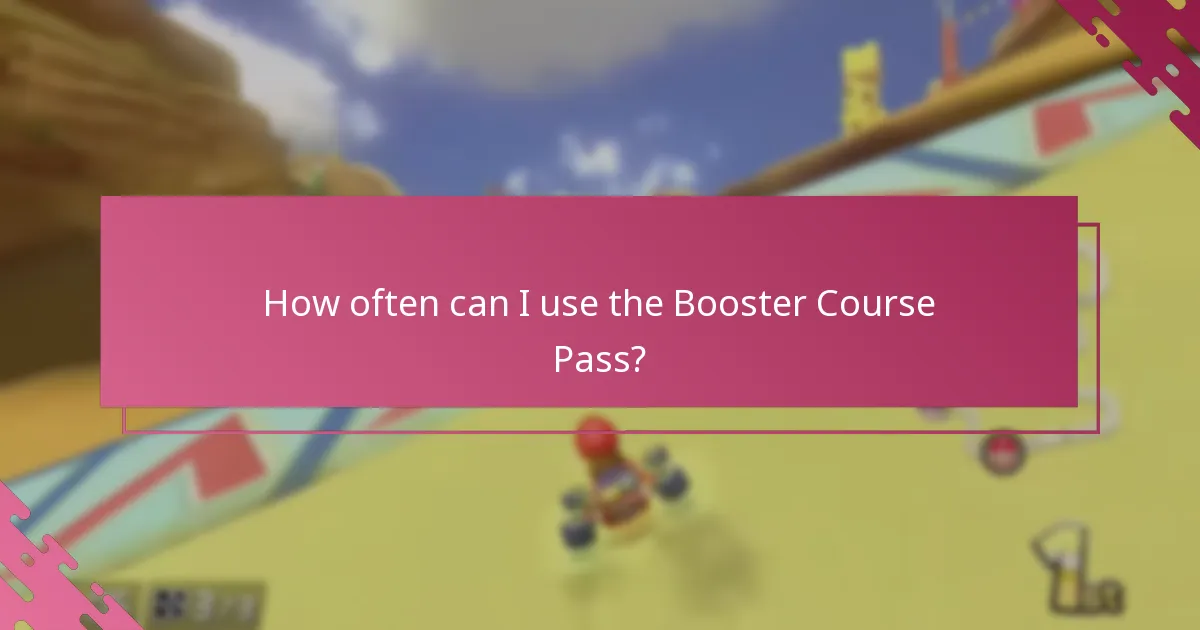 What are the best practices for using the Booster Course Pass?