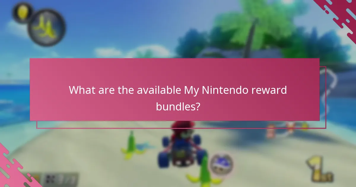How do My Nintendo reward bundles compare?