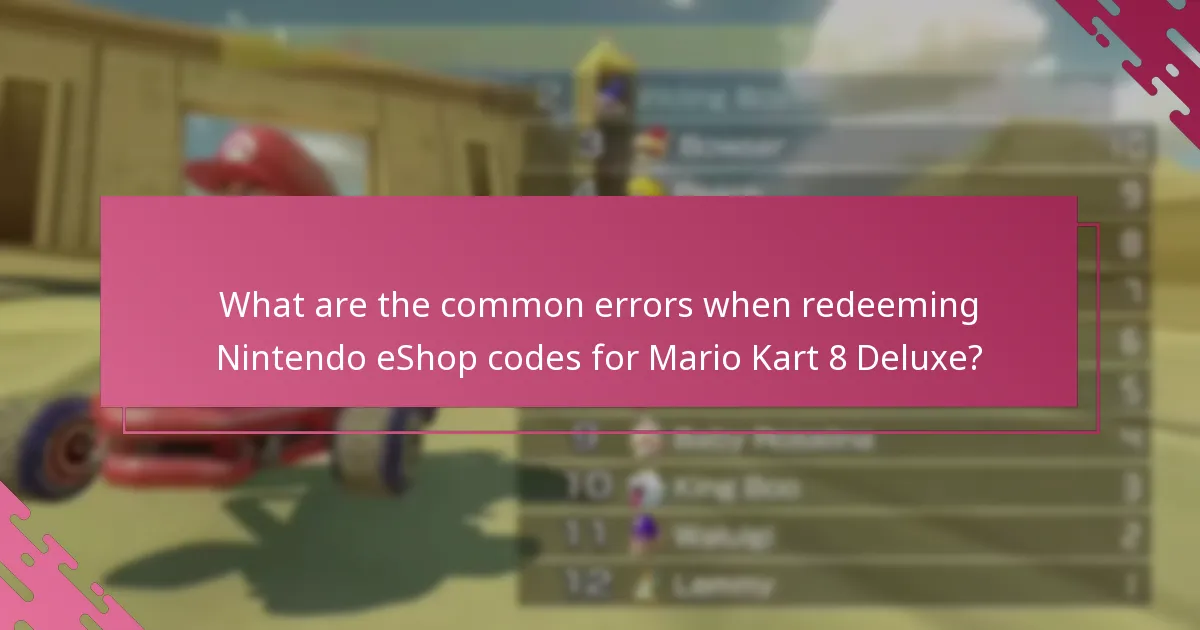 Where can I find support for Nintendo eShop code redemption problems?