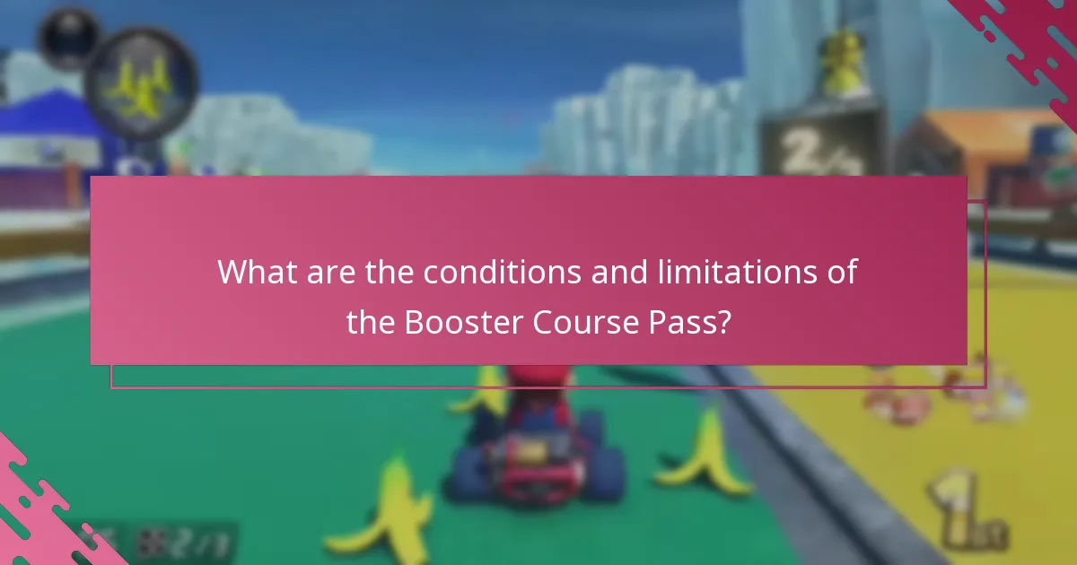 What are the conditions and limitations of the Booster Course Pass?