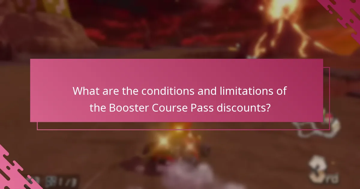 What are the conditions and limitations of the Booster Course Pass discounts?