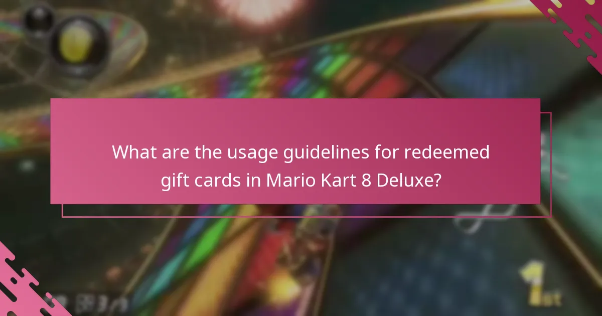 What restrictions apply to Nintendo eShop gift cards and codes?