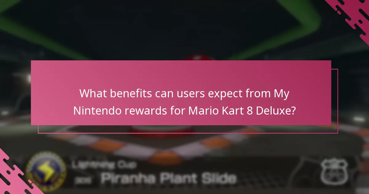 Which platforms support My Nintendo rewards redemption for Mario Kart 8 Deluxe?
