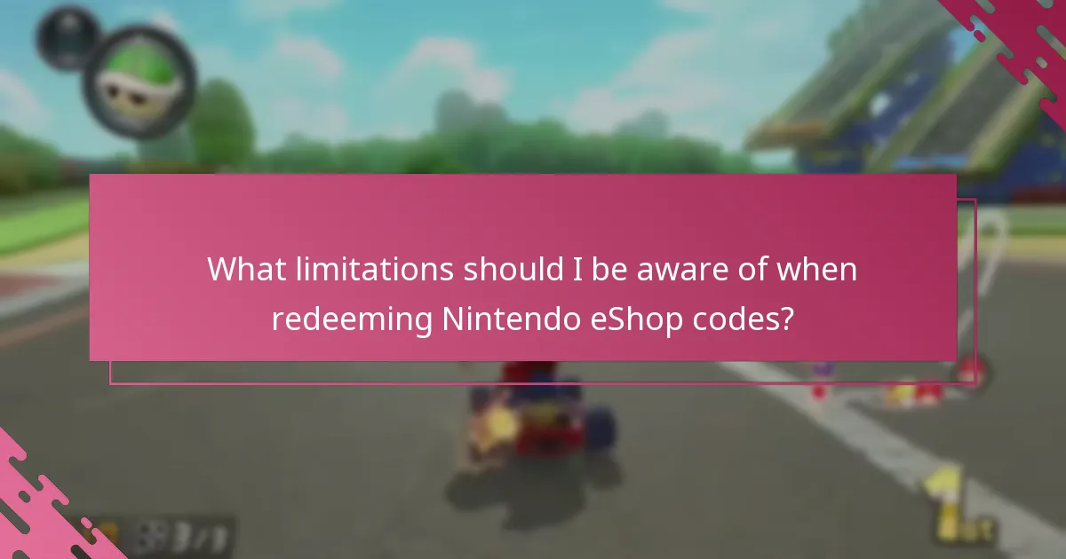 Where can I find support for issues with Nintendo eShop code redemption?