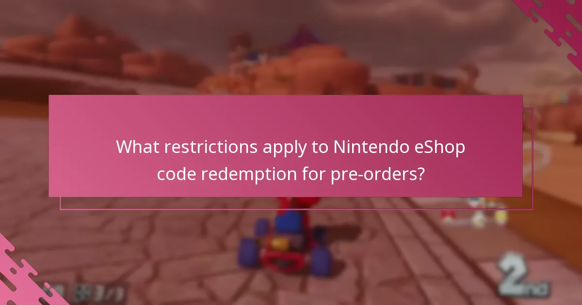 How does pre-ordering Mario Kart 8 Deluxe with an eShop code compare to other purchasing options?