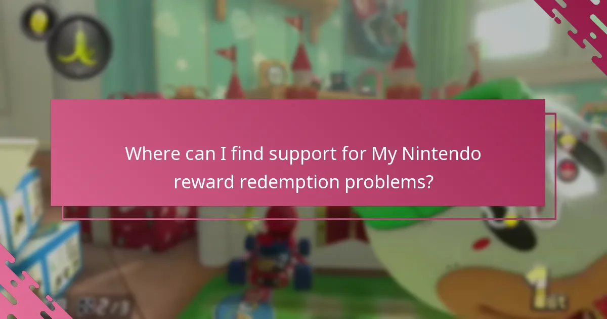 Which troubleshooting resources are available for Mario Kart 8 Deluxe rewards?